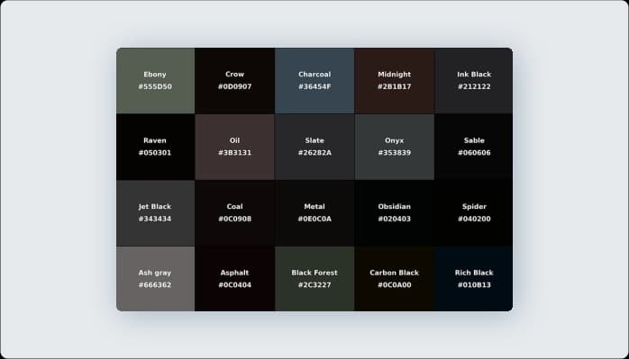 Image for Different shades of Black