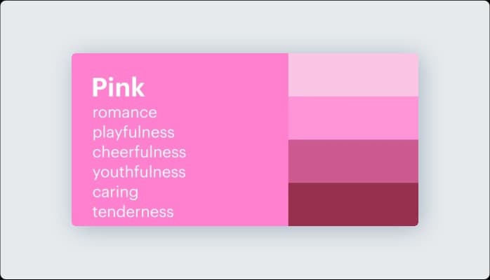 Image for Psychology of the color pink