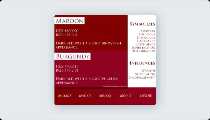 Image for Impact of Maroon on User Experience