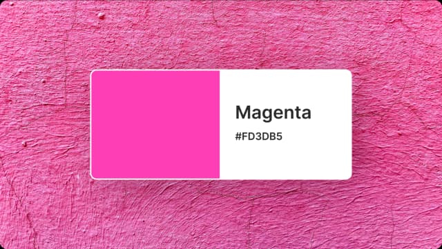 magenta