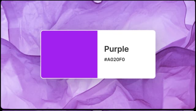 purple