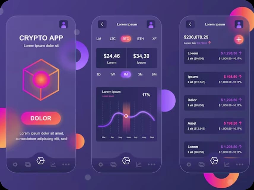 Crypto UI Design