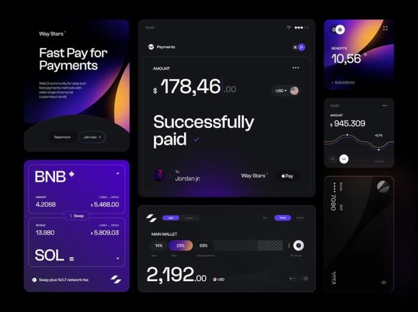 FinTech UI Design