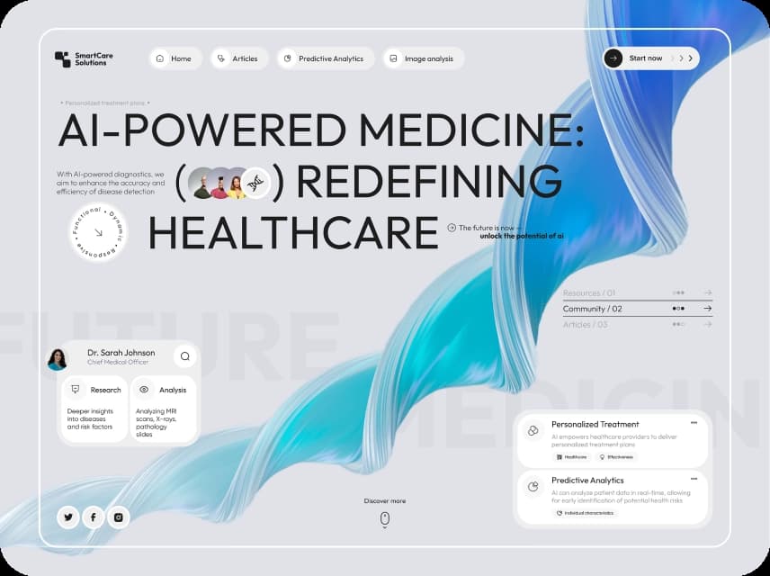 HealthTech UI Design