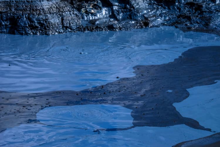 Icy Blue Glacial Pool