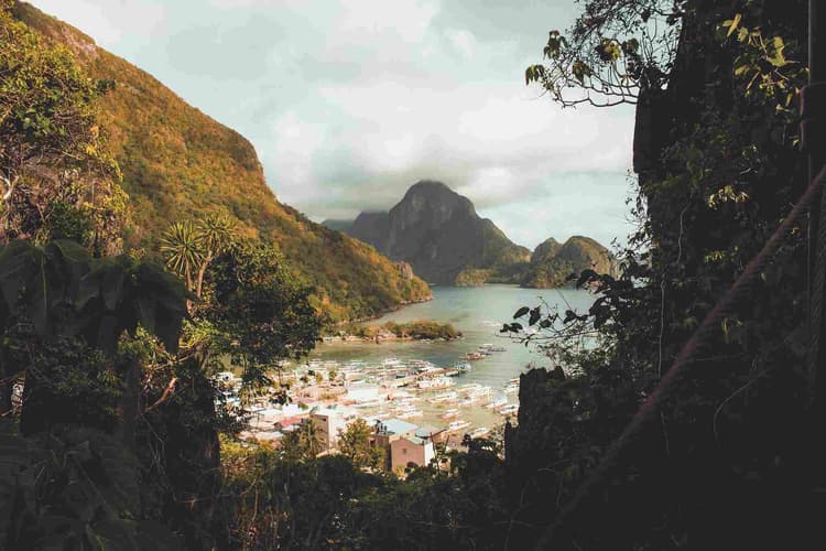 Tropical Island Bay View