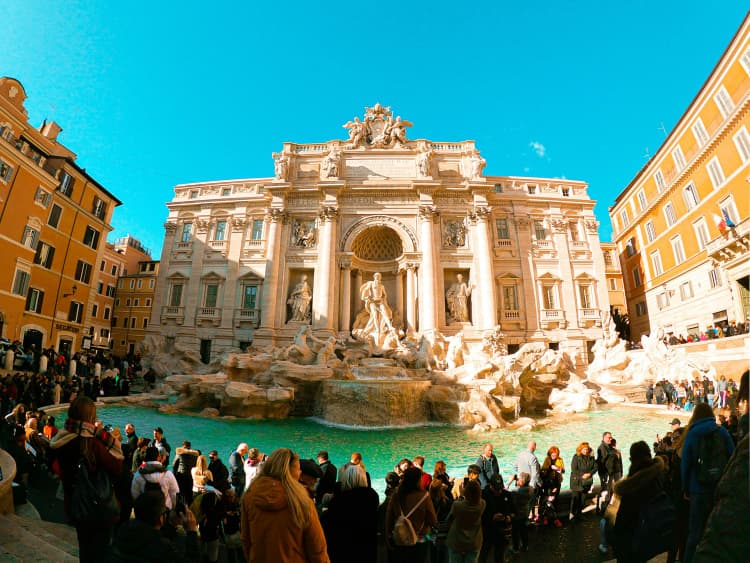 Trevi Fountain in Rome