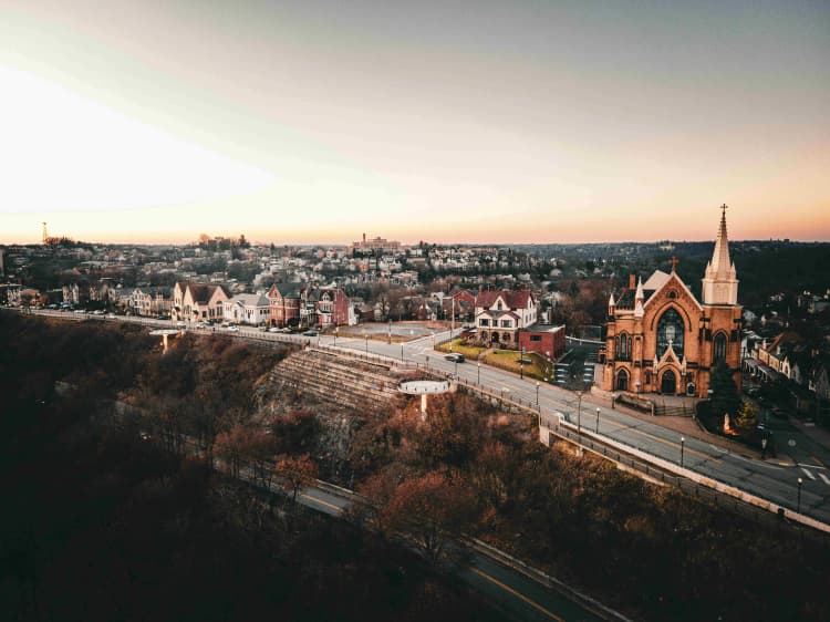 Scenic City Sunset View