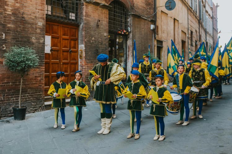 Medieval Parade in Italy