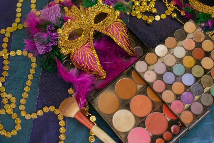 Mardi Gras Makeup Palette