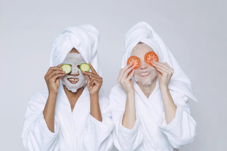 Spa Day Veggie Masks