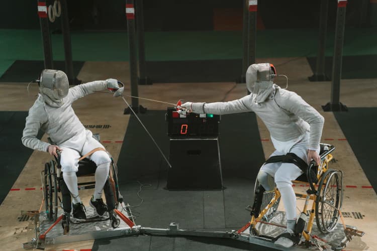 Wheelchair Fencing Duel