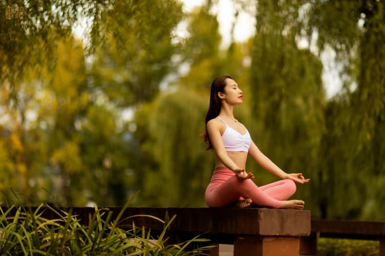 Yoga in Serene Nature