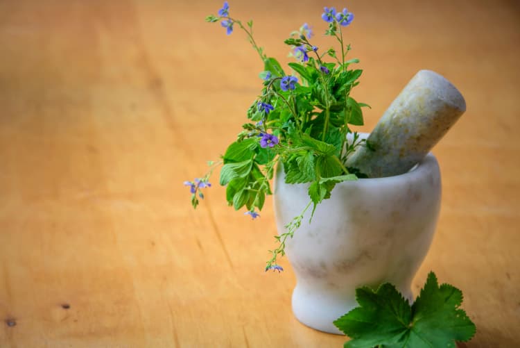 Herbal Mortar and Pestle