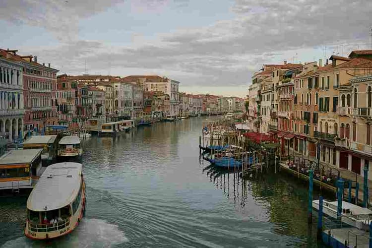 Scenic Venice Canal View