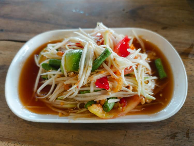 Spicy Thai Papaya Salad