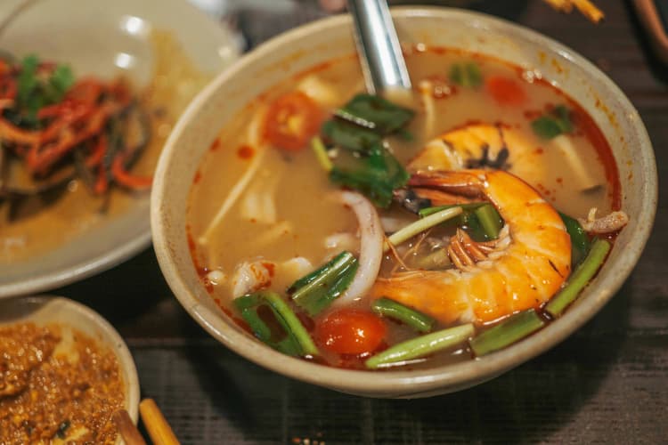 Spicy Thai Seafood Soup