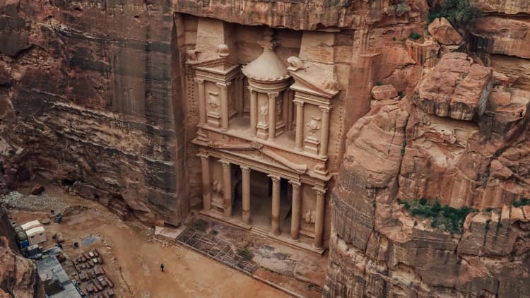 Ancient Temple in Petra