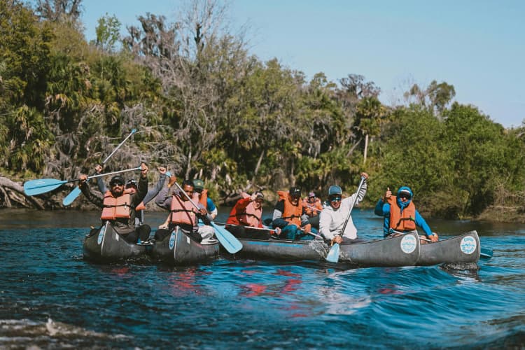 Joyful Canoeing Adventure