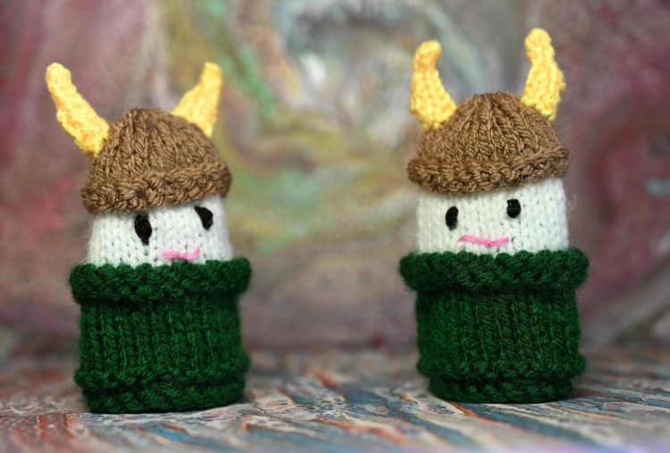 Viking Knit Plush Toys