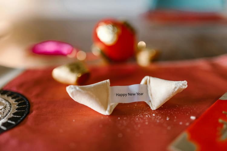 New Year Fortune Cookie