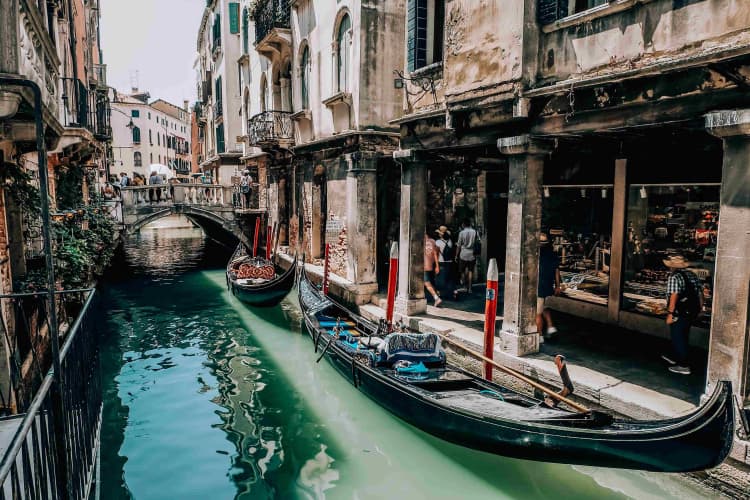 Venice Canal Scenic View