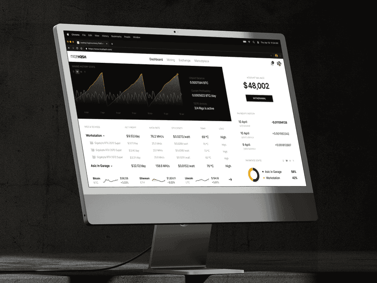 Crypto mining farms